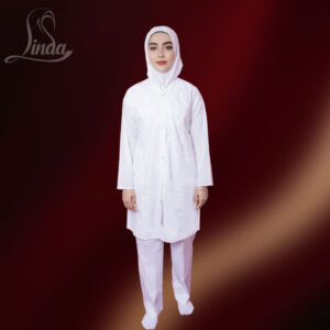 WHITE COTTONS AHRAM SET - Image 1