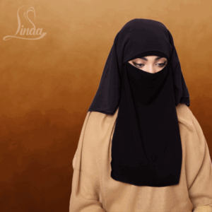 Classic Layered Niqab - Image 2