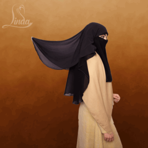 Classic Layered Niqab - Image 5