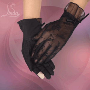 Elegant Lace Gloves - Image 1
