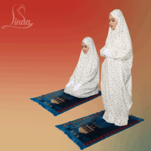 Full-Coverage Floral Prayer Set - Image 1