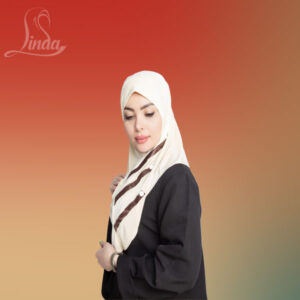 Grace Striped Hijab - Image 2
