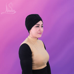 Linda Golden Beige Neck Cover - Image 3