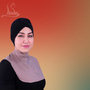 Linda Classic Black Neck Cover - Image 1