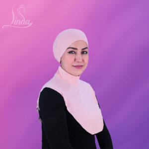 Linda Baby Pink Neck Cover - Image 2