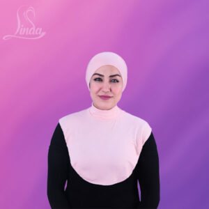 Linda Baby Pink Neck Cover - Image 1