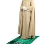 Flowing Khaki Prayer Dress for Women
