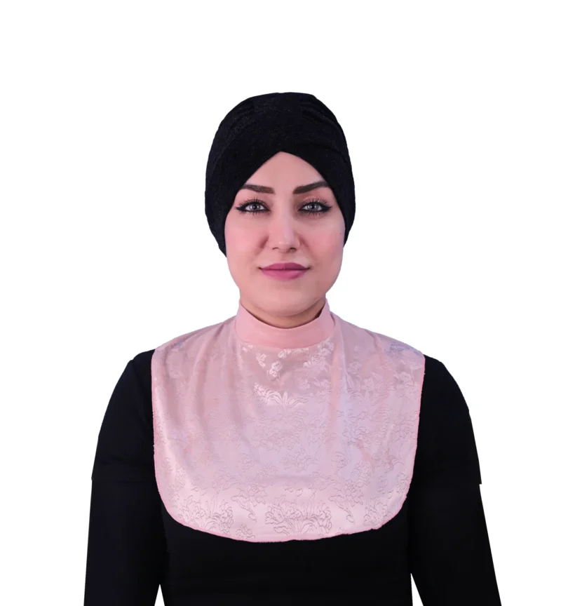 Floral Bib Neck Cover for Women