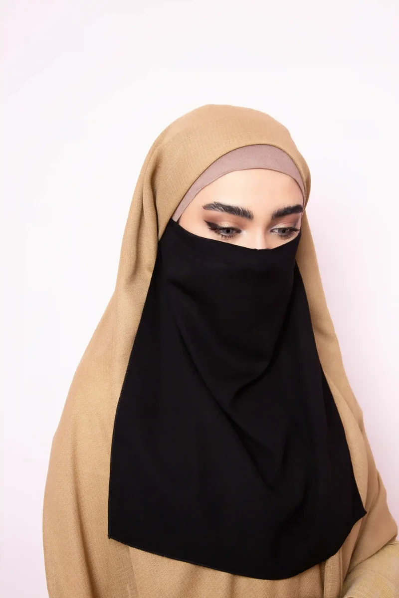 19 Black Islamic Niqab for Women