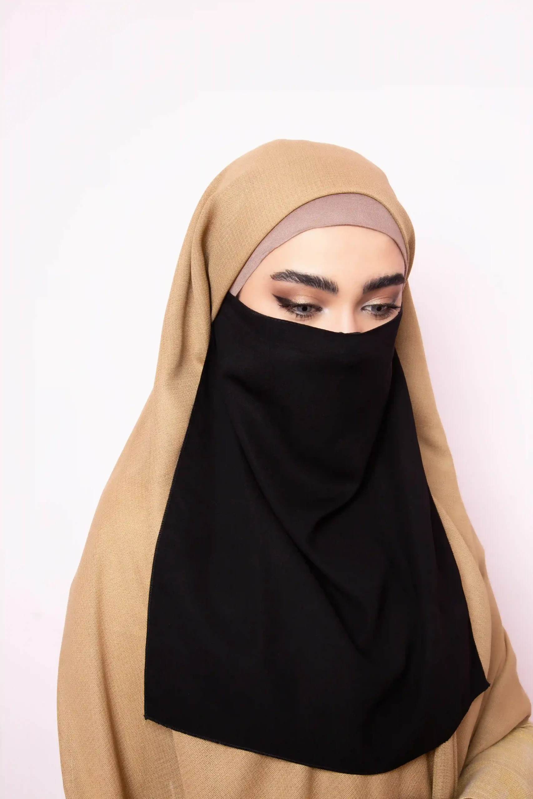 Black Islamic Niqab for Women