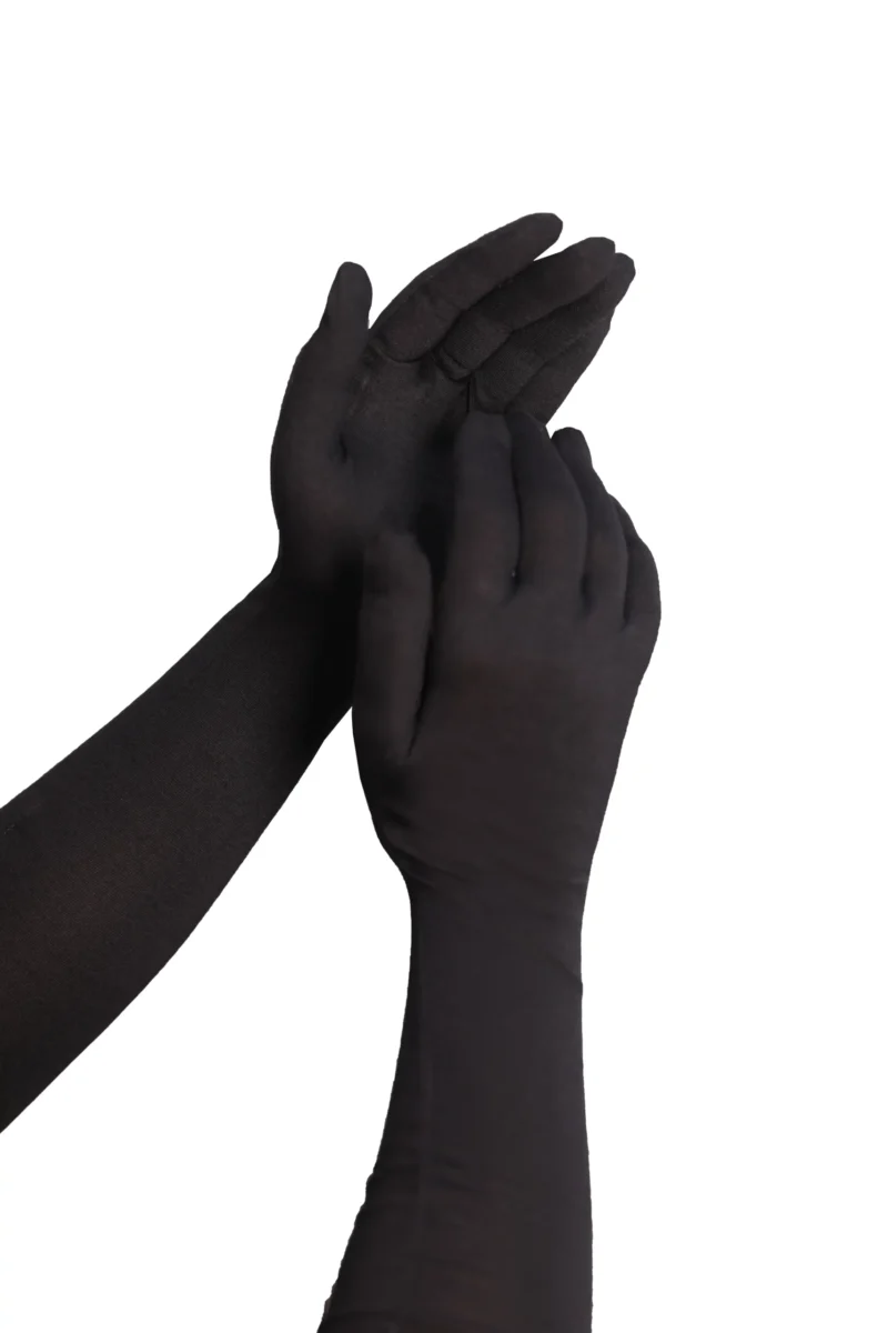 Luxury Cotton Long Gloves for Women