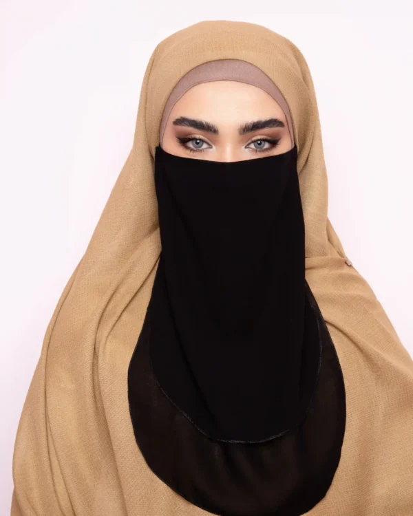Two Layer Islamic Niqab for Women