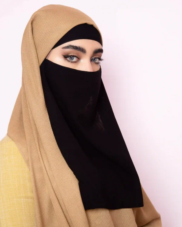 Stylish Islamic Niqab with Headband – Modest & Comfortable - Image 4