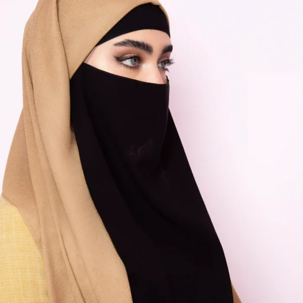 Stylish Islamic Niqab with Headband – Modest & Comfortable - Image 5