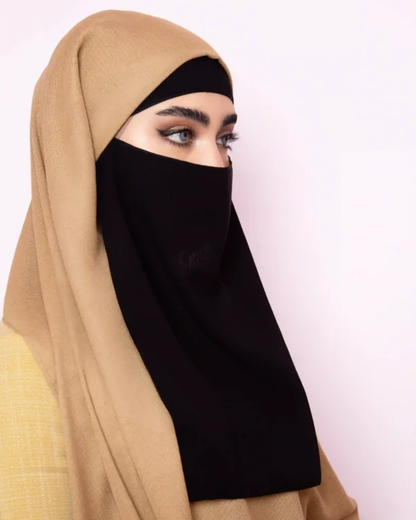 Stylish Islamic Niqab with Headband – Modest & Comfortable - Image 5