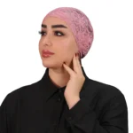 Elegant Lace Turban Cap for Women