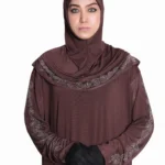 Brown Islamic Prayer Dress for Women