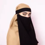 Stylish Islamic Niqab with Headband
