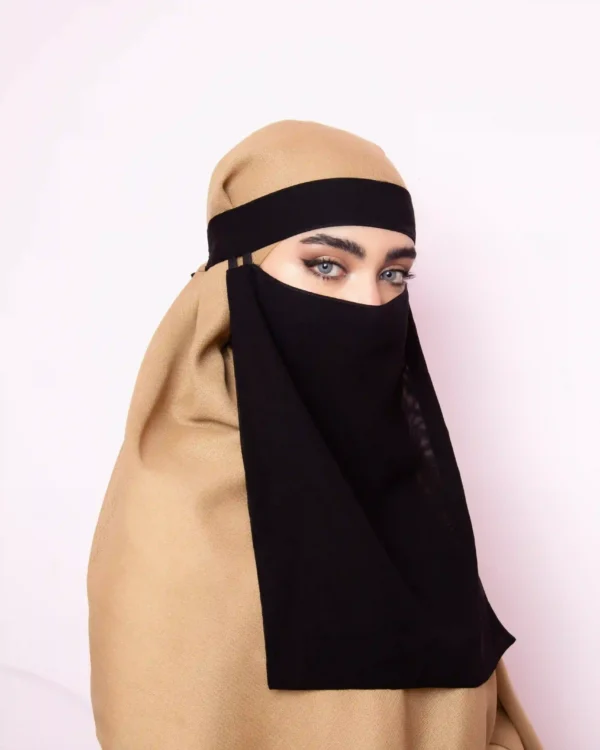 Stylish Islamic Niqab with Headband