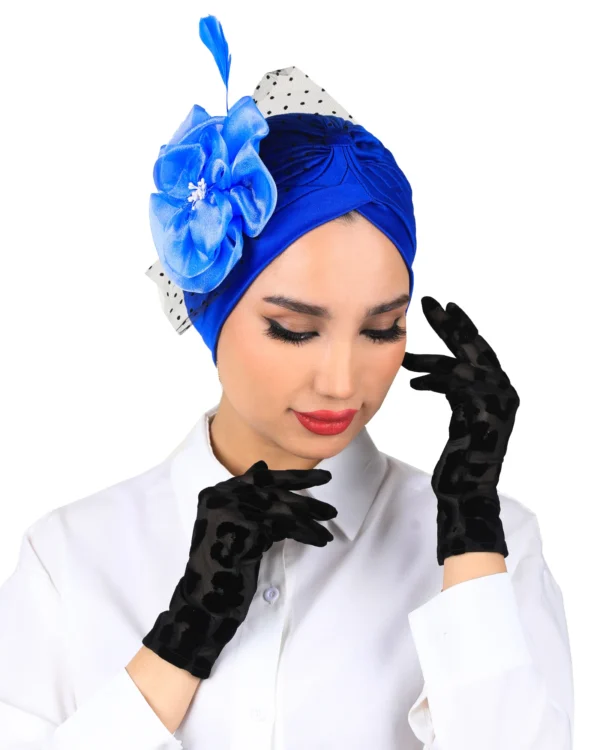 Black Leopard Print Mesh Gloves for Women