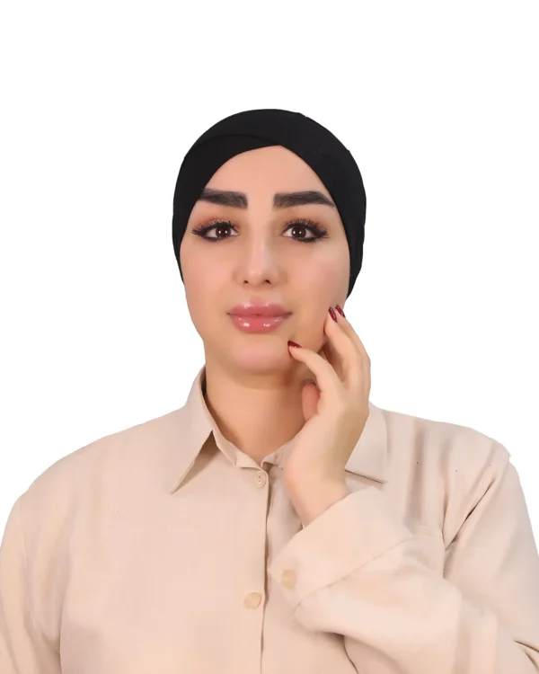 Comfortable Cross Front Turban Cap for Women – Chic & Soft - Image 8