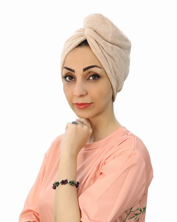 Soft Microfiber Hair Drying Turban | Quick Dry & Gentle Care - Image 4