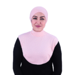 Light Pink Underscarf Neck Cover for Women – Modest Layering