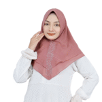 Graceful Dusty Rose Hijab for Girls – Soft, Elegant & Comfortable Wear