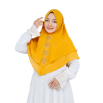 Vibrant Mustard Yellow Hijab for Girls – Soft, Stylish & Comfortable Wear