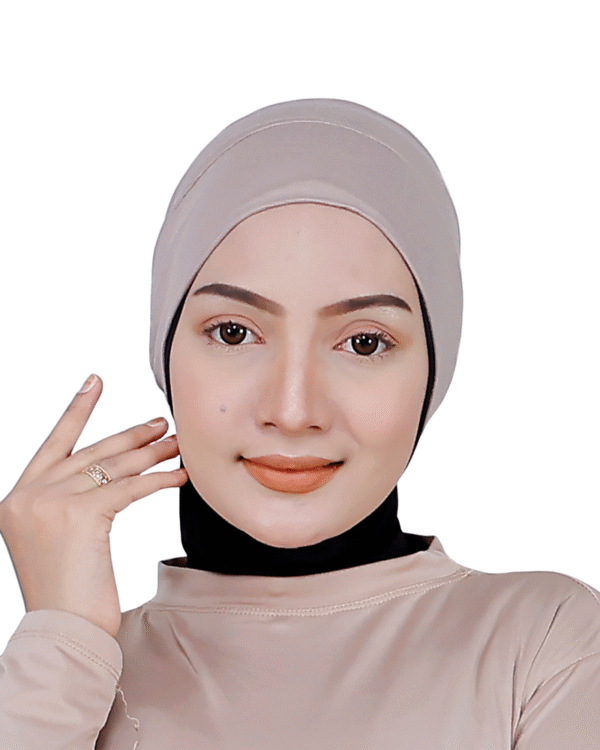 Stylish Beige Turban for Girls
