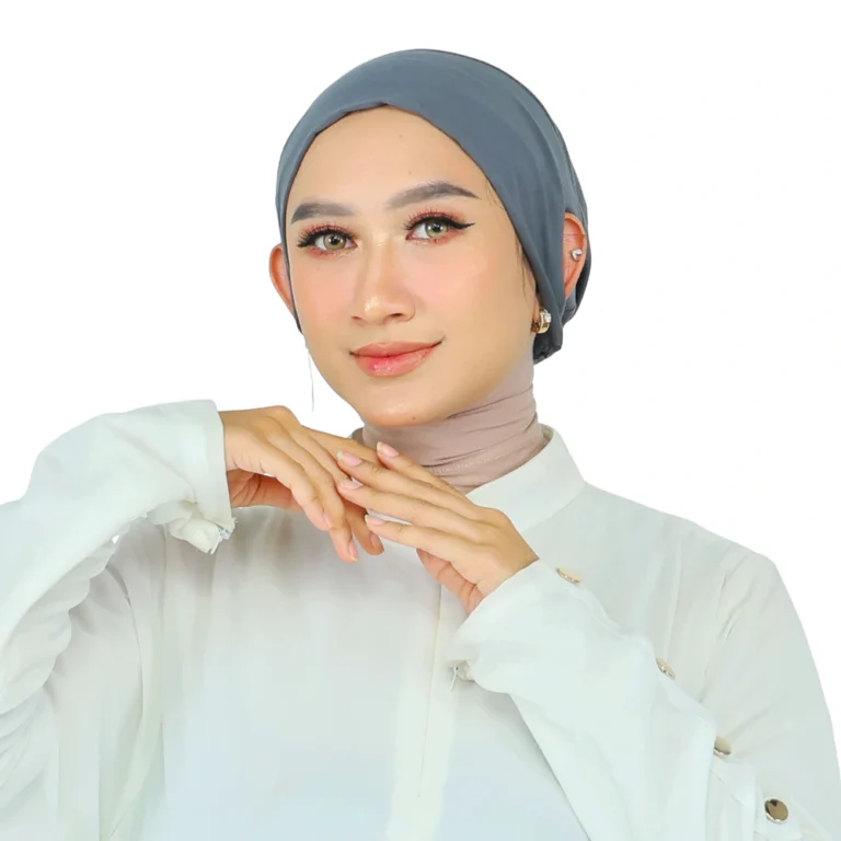 Chic Charcoal Grey Comfort Turban