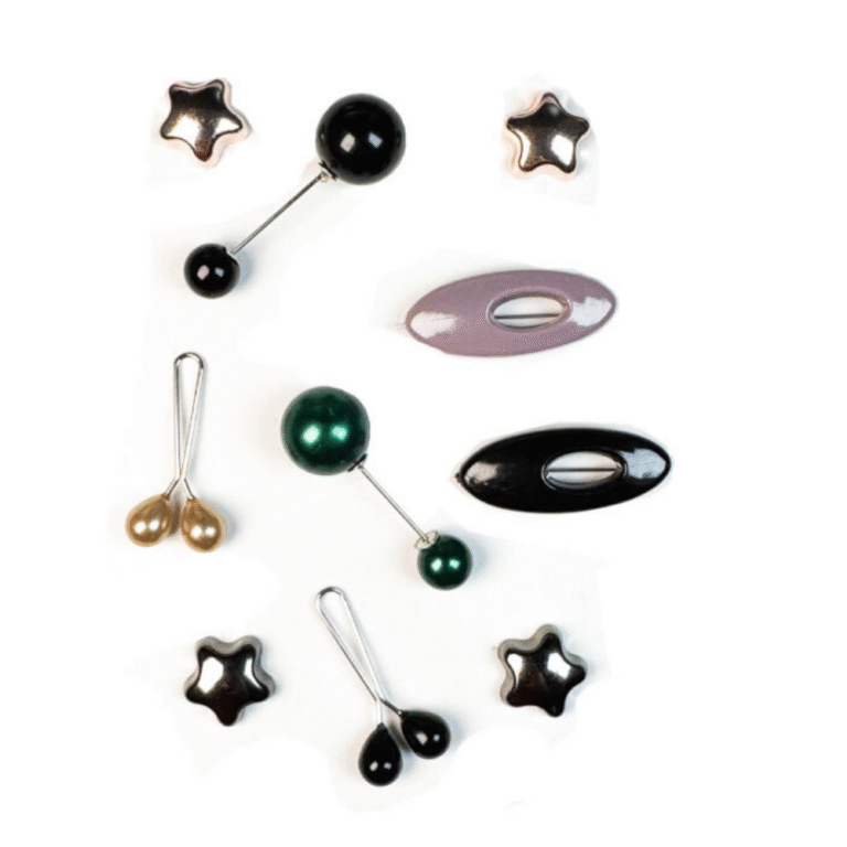 Galactic Star Hijab Pin and Clasp Set