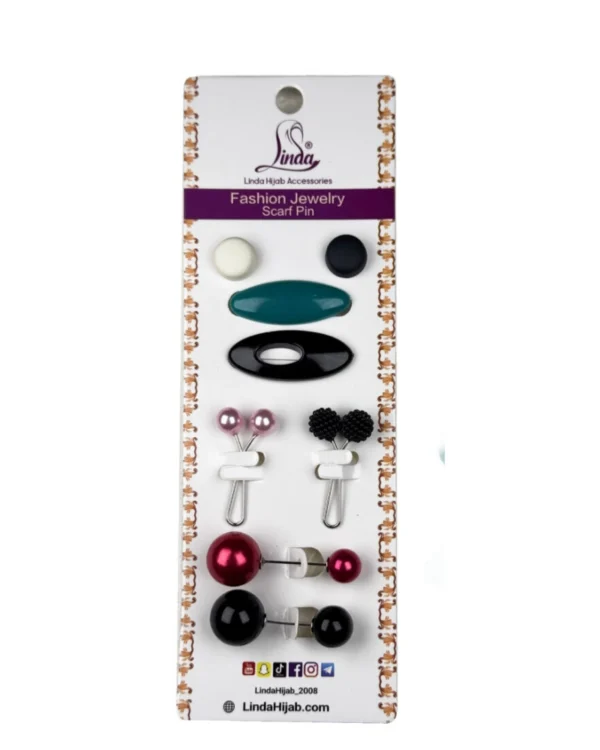 Essential Hijab Pin and Accessory Set