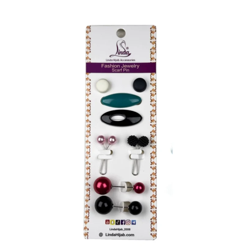 Essential Hijab Pin and Accessory Set