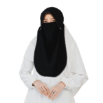 Stylish Black Niqab for Girls – Elegant, Modest & Comfortable Wear
