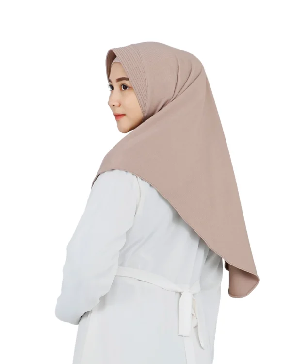 Milo Textured Hijab for Girls – Soft, Elegant & Comfortable - Image 2