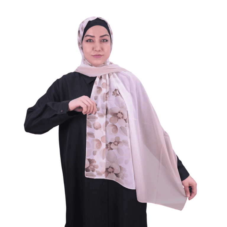 Taupe Urban Jacquard Oversized Shawl