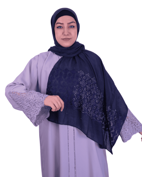 Diamond Sparkle Purple Shawl