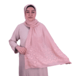 Embellished Pastel Pink Shawl – Soft & Graceful