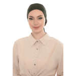 Olive Green Tie Back Turban Headband – Chic & Comfy