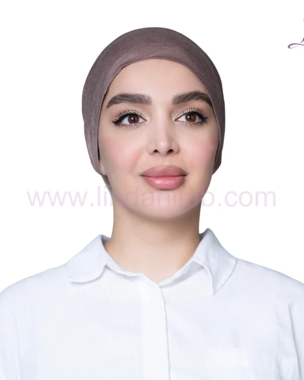 Mink Jersey Bonnet Turban – Seamless Comfort & Earthy Elegance