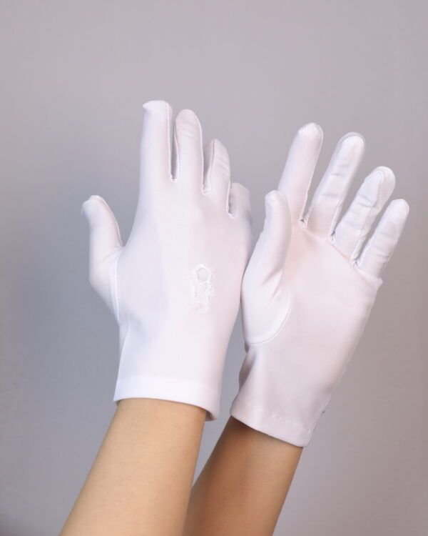 Floral Embroidered Modest Gloves – Multi-Color Collection Product Description - Image 6