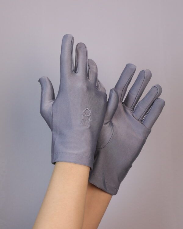 Floral Embroidered Modest Gloves – Multi-Color Collection Product Description - Image 4