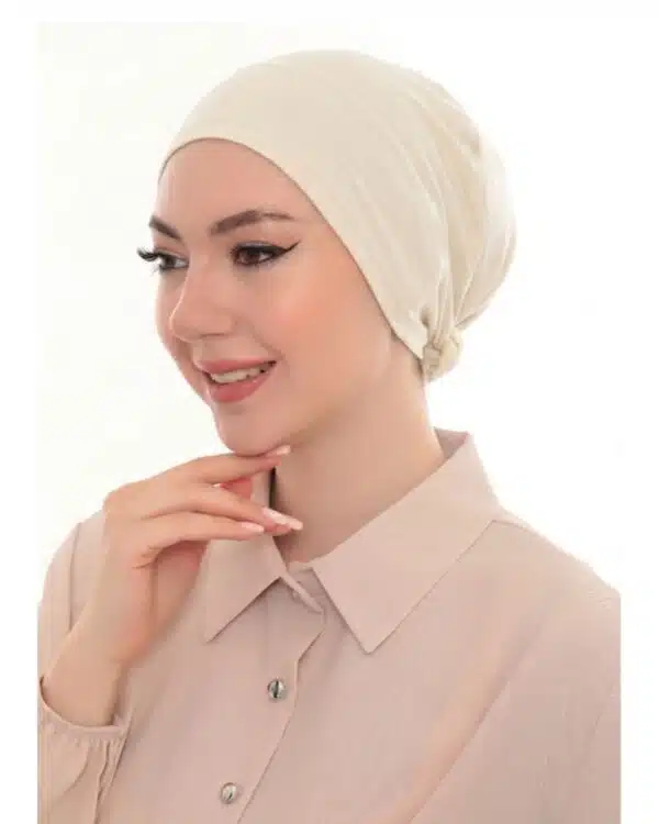 Girls Jersey Turban Cap