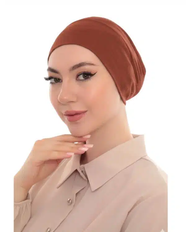 Girls Turban Hijab Cap – Soft Stretch Jersey Undercap