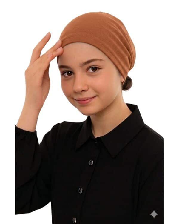 Girls Jersey Turban Cap – Soft Lightweight Hijab Undercap - Image 8